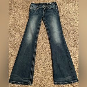Miss Me Jeans, size 29, Signature Boot cut. Good condition.